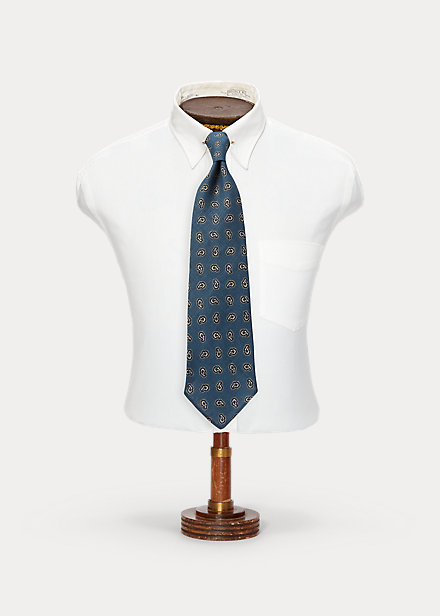 Handmade Geometric-Pine Silk Tie