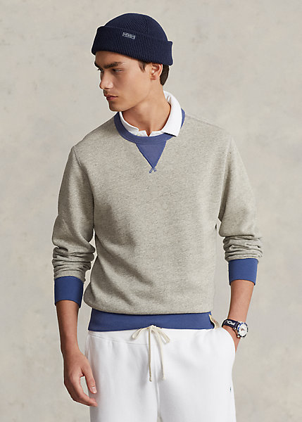 Two-Tone Fleece Sweatshirt