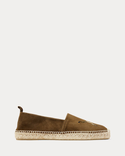 Bowsworth Embroidered Suede Espadrille