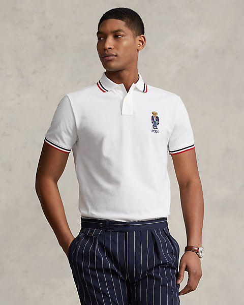 Custom Slim Fit Polo Bear Polo Shirt