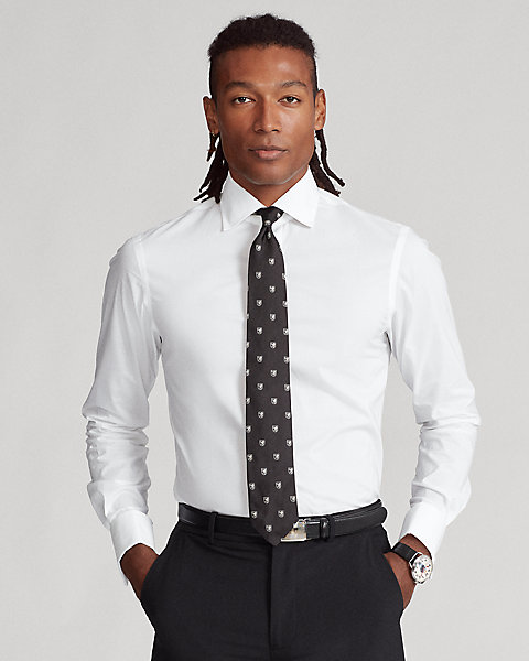 Regent Slim Fit Poplin French Cuff Shirt