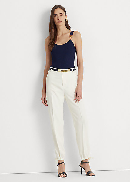 Stretch Cady Tapered Pant
