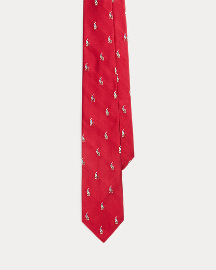 Polo Pony Silk Tie