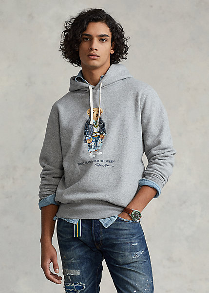 Polo Bear Fleece Hoodie