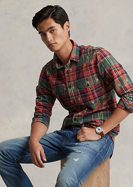 Classic Fit Madras Shirt