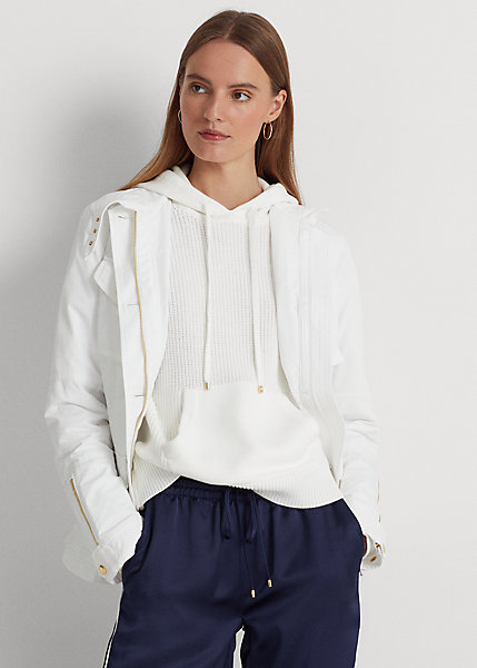 Water-Repellent Taffeta Field Jacket