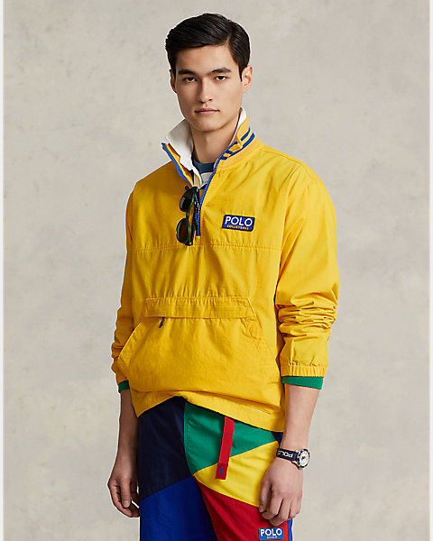 Poplin Pullover Jacket