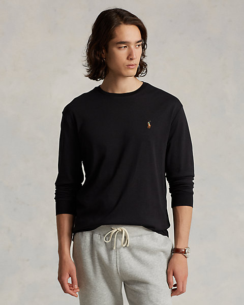 Classic Fit Soft Cotton Crewneck T-Shirt