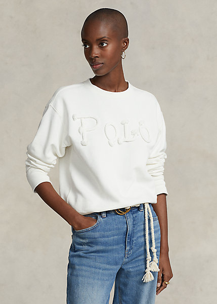 Rope-Logo French Terry Sweatshirt