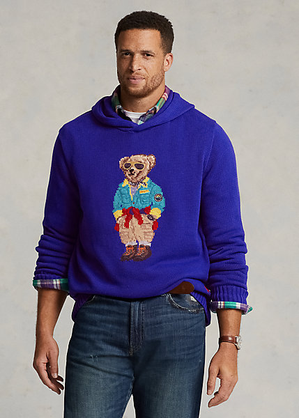 Polo Bear Hooded Sweater