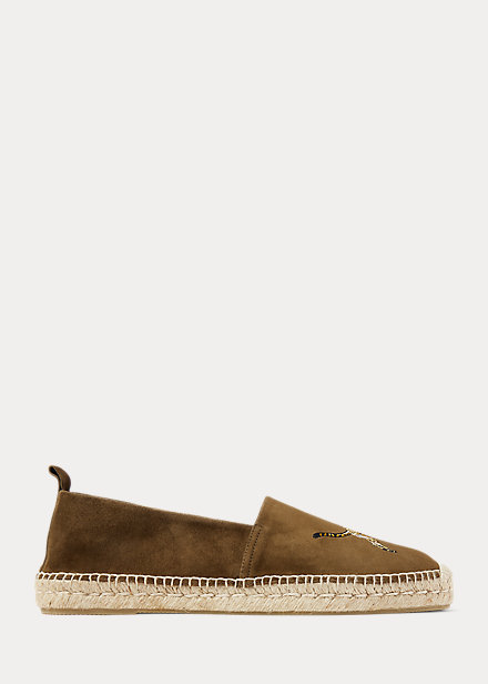Bowsworth Embroidered Suede Espadrille