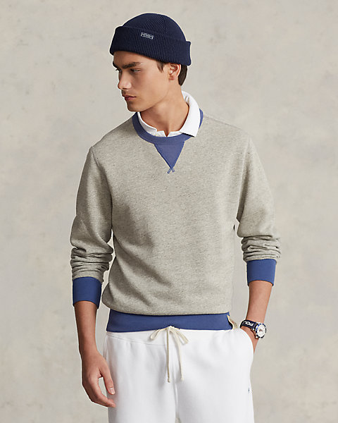 Two-Tone Fleece Sweatshirt