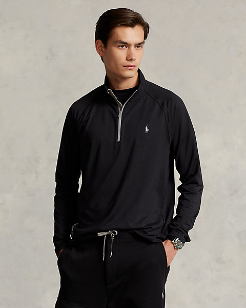Performance Jersey Quarter-Zip Pullover