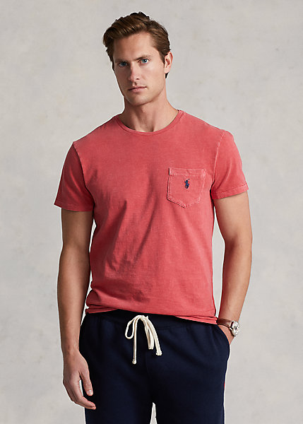 Custom Slim Fit Jersey Pocket T-Shirt