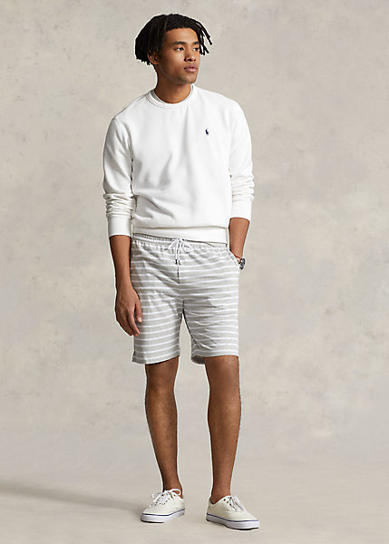 8-Inch Striped Jersey Short