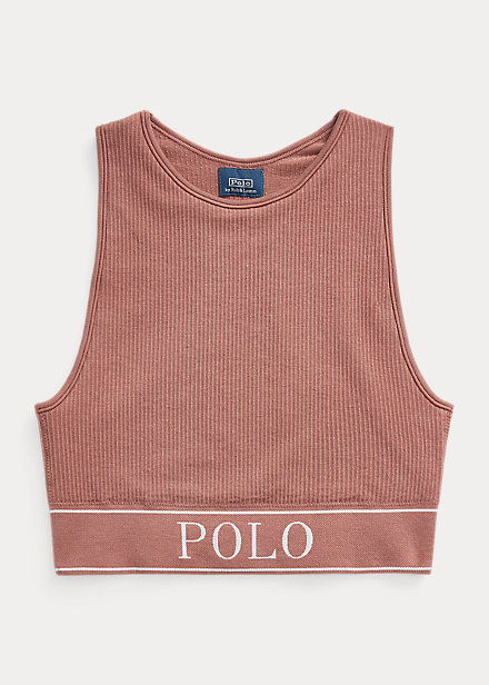 Seamless Cropped Jewelneck Tank