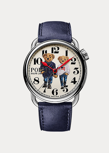 Ralph & Ricky Bear Steel 38 MM Watch