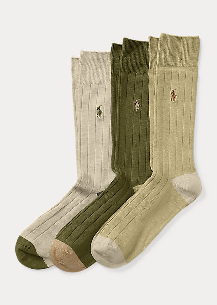 Rib-Knit Sock 3-Pack