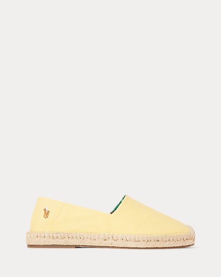 Cevio Washed Canvas Espadrille