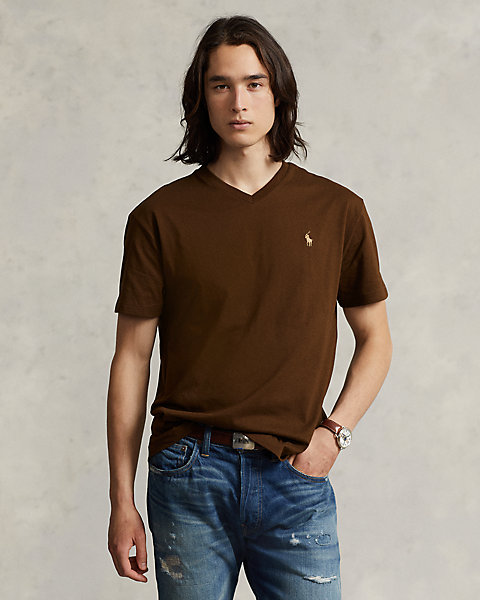 Classic Fit Jersey V-Neck T-Shirt