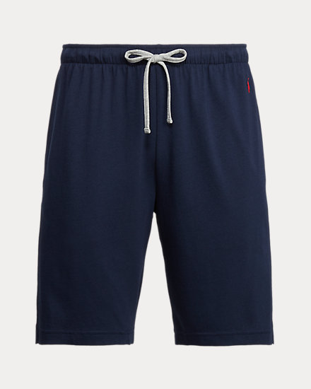 Cotton-Blend-Jersey Pajama Short