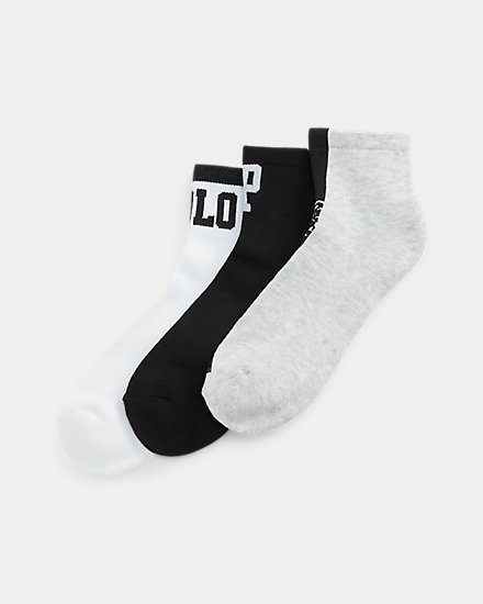 Multi-Logo Crew Sock 3-Pack