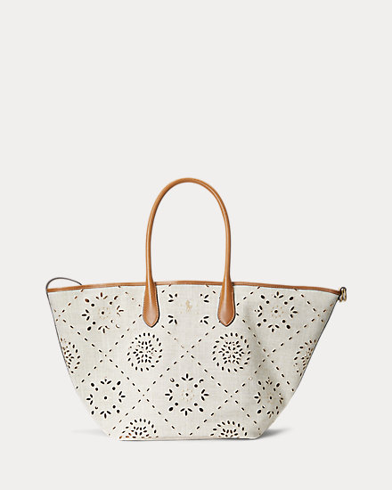 Eyelet Hybrid Large Bellport Tote