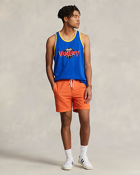 6-Inch Polo Prepster Oxford Short