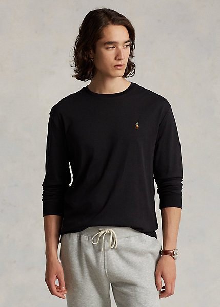 Classic Fit Soft Cotton Crewneck T-Shirt