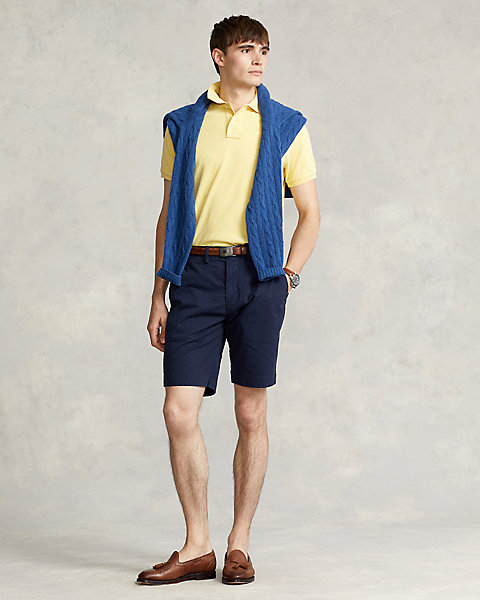 9-Inch Stretch Classic Fit Chino Short