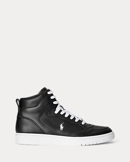 Court Leather High-Top Sneaker