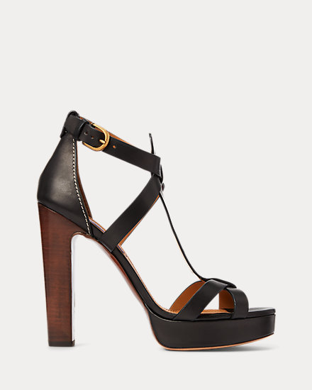 Dakota Burnished Calfskin Sandal