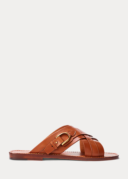 Welington Calfskin Slide Sandal