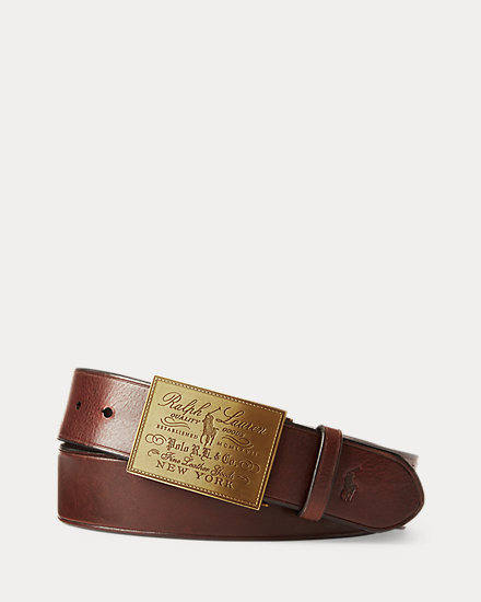 Heritage Plaque-Buckle Belt