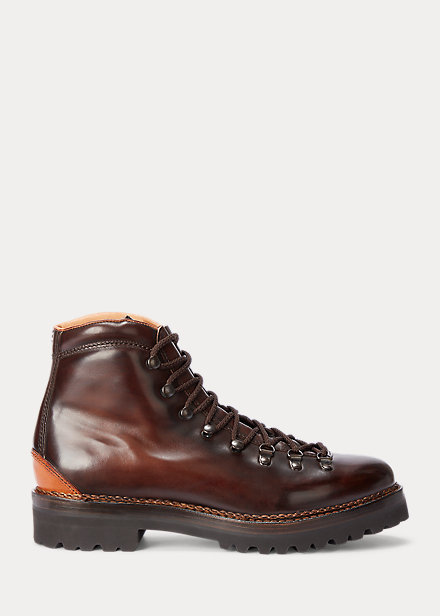 Fidel Burnished Calfskin Boot
