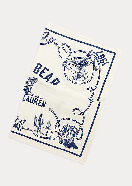 Polo Bear Cotton Bandanna