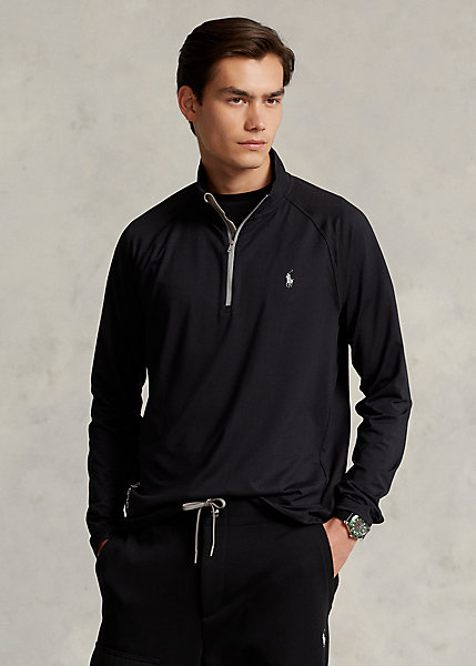 Performance Jersey Quarter-Zip Pullover