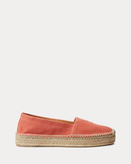 Saunders Goat-Suede Espadrille