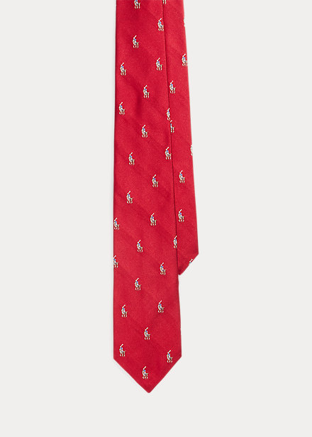 Polo Pony Silk Tie