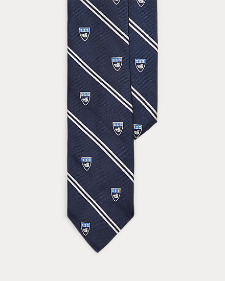 Silk Repp Club Tie