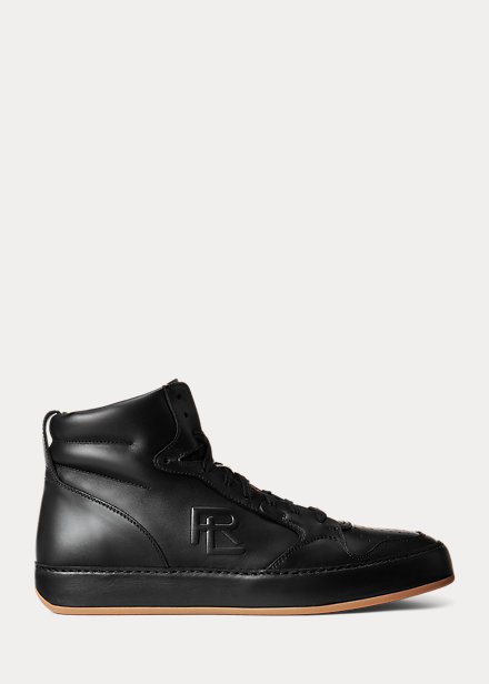 Jaemyn Calfskin High-Top Sneaker