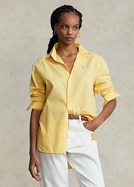 Oversize Cotton Twill Shirt