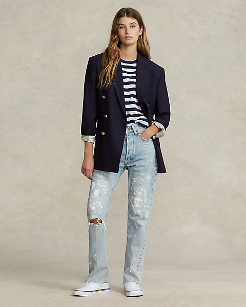 The Straight Leg Cropped Jean