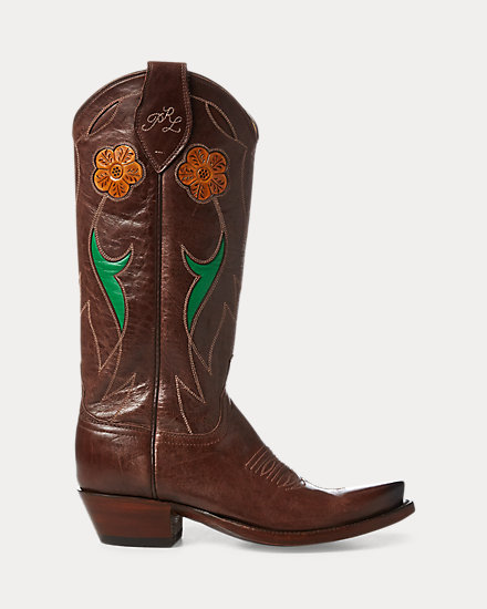 Selene Leather Cowboy Boot