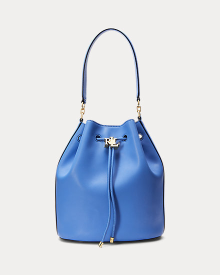 Leather Large Andie Drawstring Bag