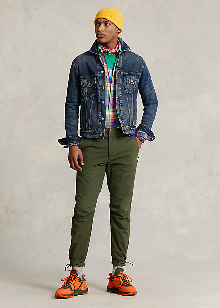 Classic Tapered Fit Poplin Pant