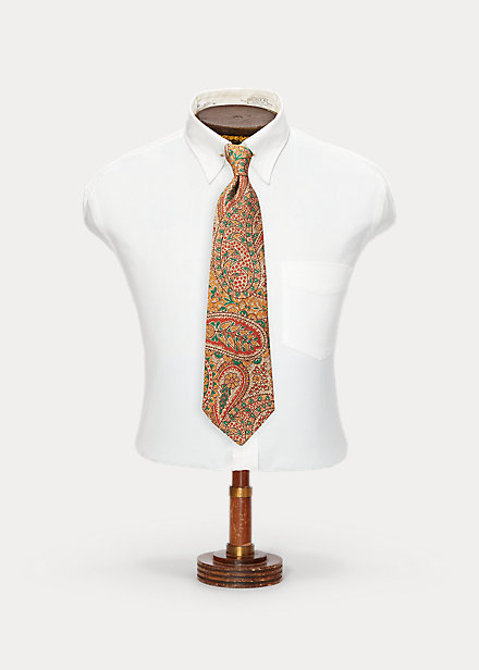 Handmade Paisley Silk Tie