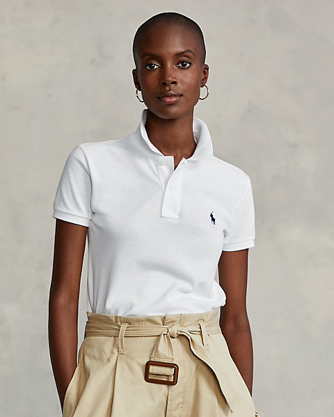 Classic Fit Mesh Polo Shirt