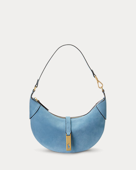 Polo ID Suede Mini Shoulder Bag