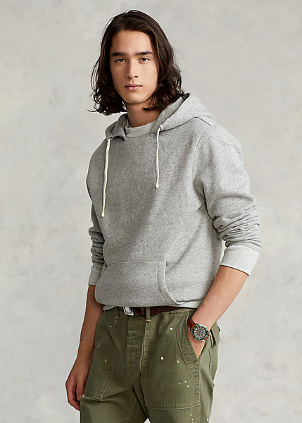 Garment-Dyed Fleece Hoodie